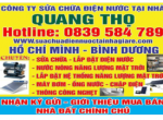 Sửa chữa điện nước tại Hóc Môn