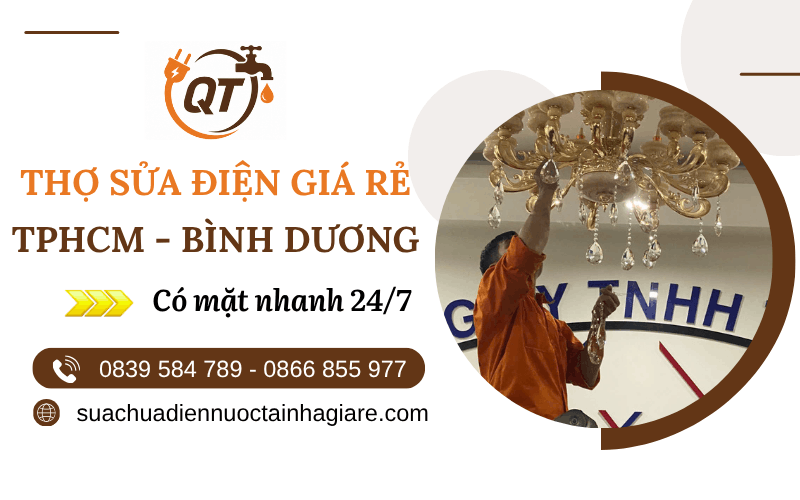 thợ sửa điện giá rẻ TPHCM