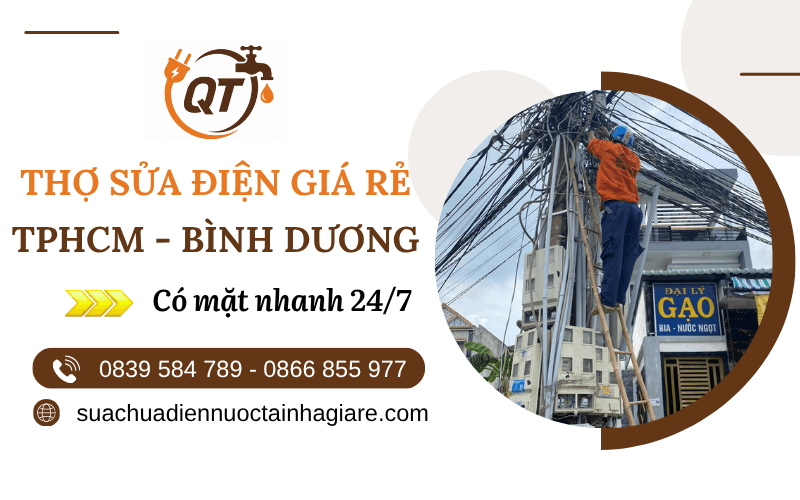 thợ sửa điện giá rẻ TPHCM