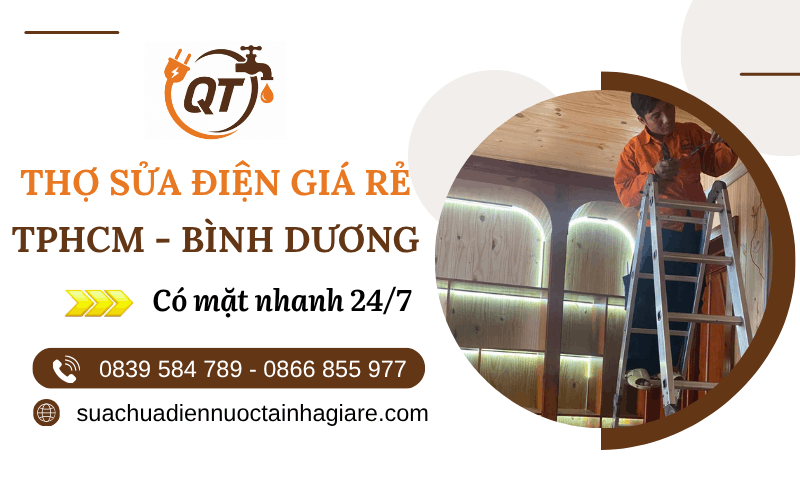 thợ sửa điện giá rẻ TPHCM